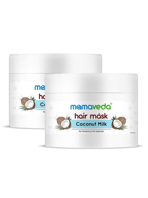 

Mamaveda Set of 2 White Coconut Milk Hair Mask 200g