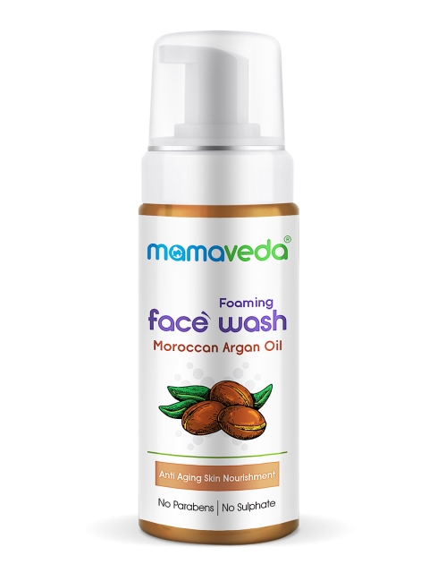 

Mamaveda Moroccan Argan Oil Face Wash - 160 ml, Yellow