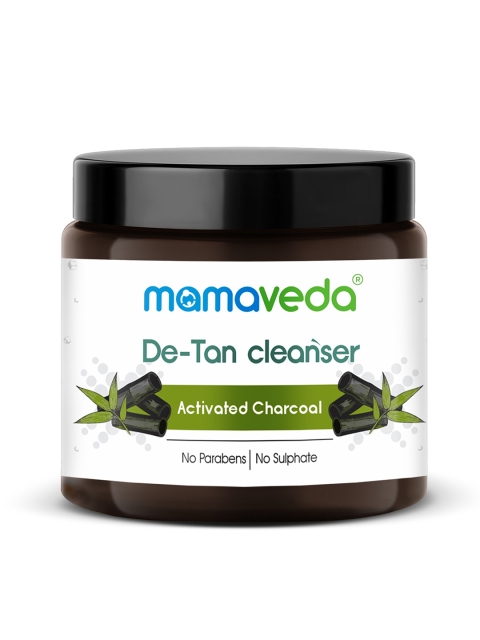 

Mamaveda Activated Charcoal De-Tan Cleanser - 100 gm