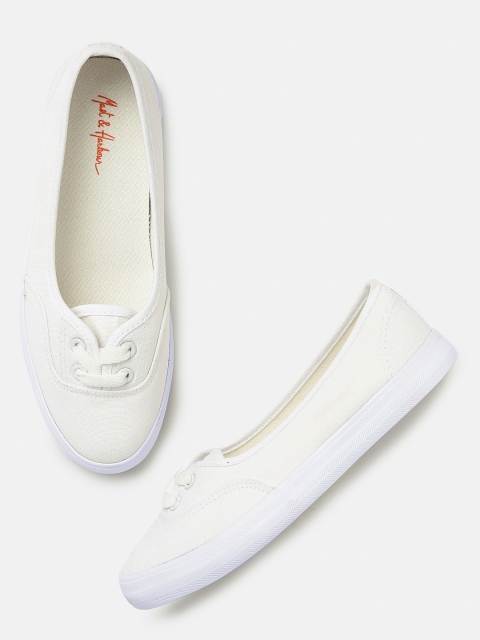

Mast & Harbour Women White Casual Shoes