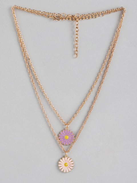 

DressBerry Set of 2 Gold-Toned Necklace