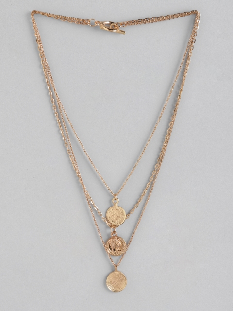

DressBerry Gold-Toned Layered Necklace