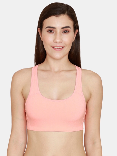 

Rosaline by Zivame Coral Workout Bra