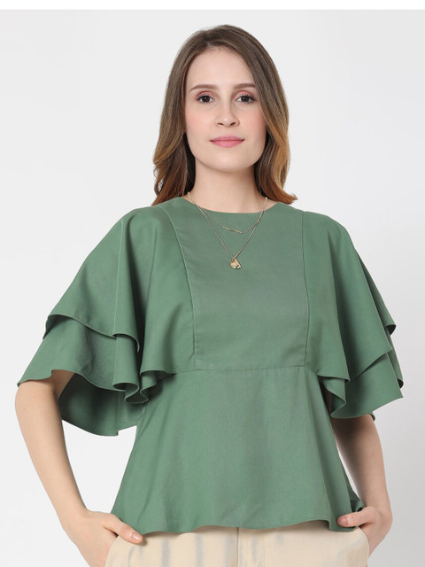

Vero Moda Green Regular Top