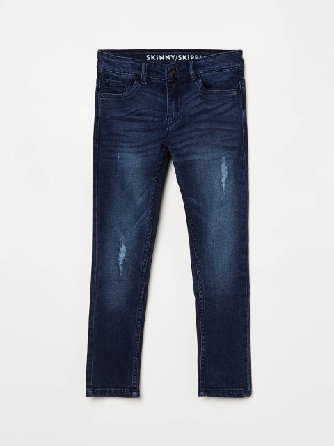 

Fame Forever by Lifestyle Boys Blue Low Distress Light Fade Jeans
