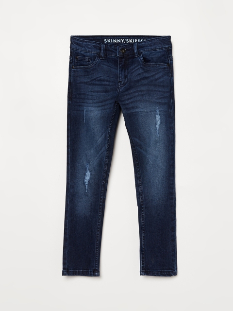 

Fame Forever by Lifestyle Boys Blue Low Distress Light Fade Jeans