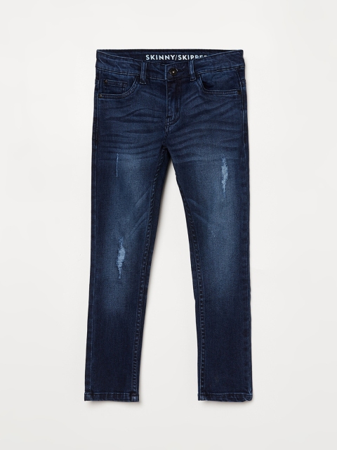 

Fame Forever by Lifestyle Boys Blue Low Distress Light Fade Jeans