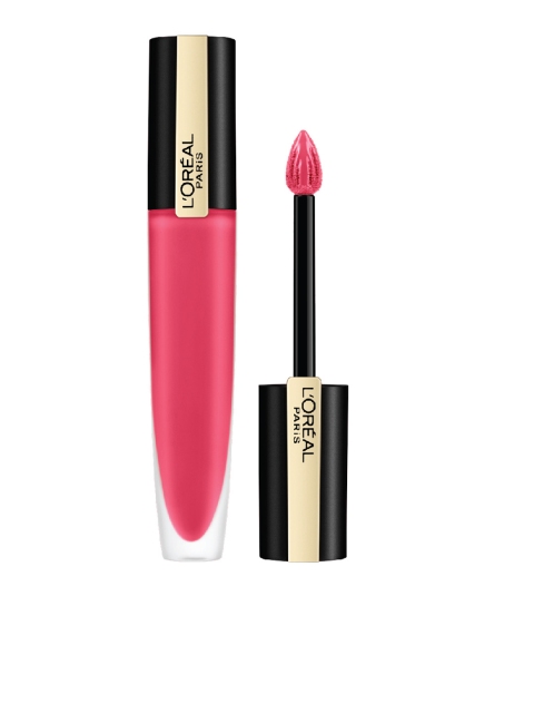 

LOreal Paris Rouge Signature Matte Liquid Lipstick - I Decide 128, Pink