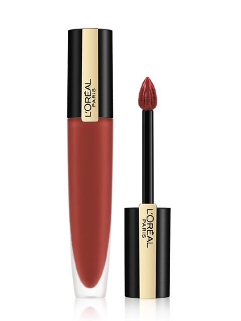 

LOreal Rouge Signature Matte Liquid Lipstick 7 ml -I Insist 151, Rust