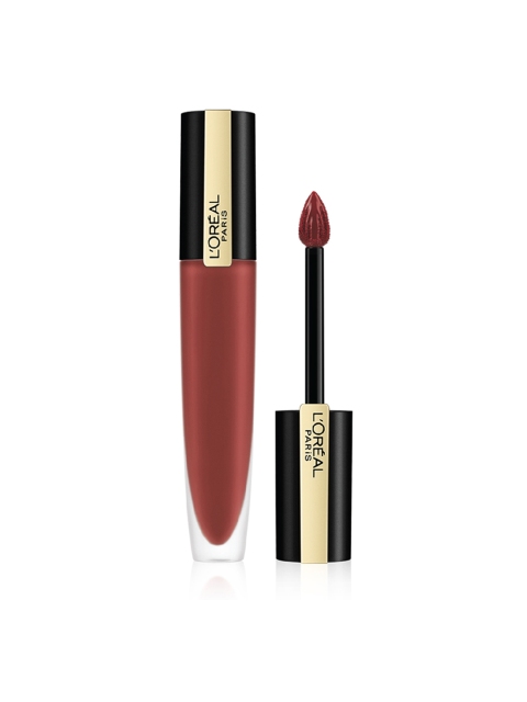 

LOreal Paris Rouge Signature Matte Liquid Lipstick 7 ml - I Convince 145, Brown