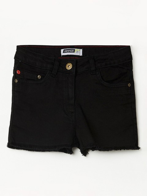 

Fame Forever by Lifestyle Girls Black Denim Shorts