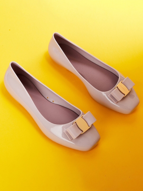 

Ginger by Lifestyle Women Mauve Ballerinas Flats with Bow