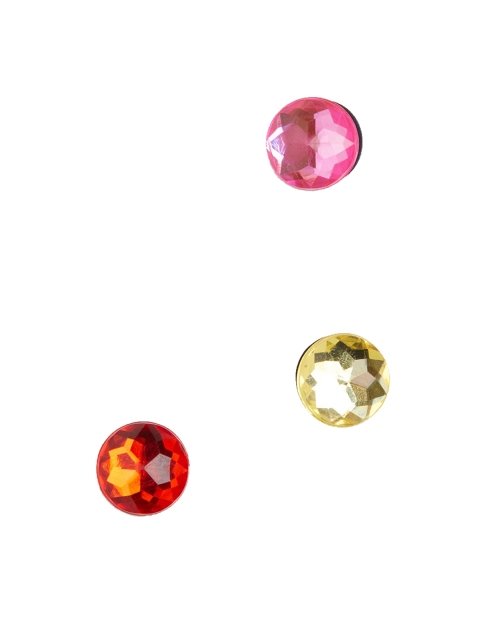 

Crocs Set Of 3 Sparkly Circle Jibbitz Shoe Charm, Red