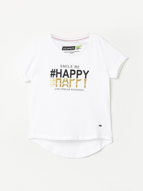 

Fame Forever by Lifestyle White High-Low Top