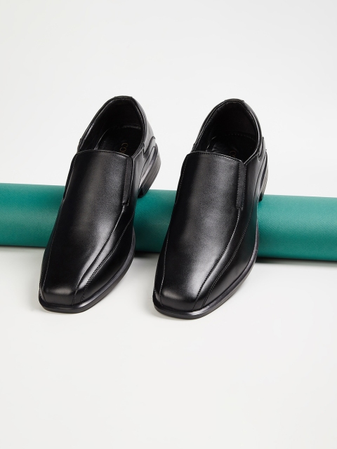 

CODE by Lifestyle Men Black Formal Slip-On Shoes