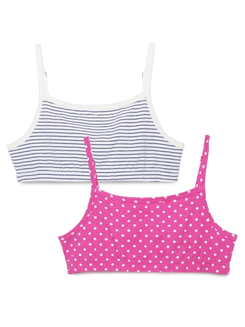 

Charm n Cherish Pack of 2 Pink & Grey Beginners Bras