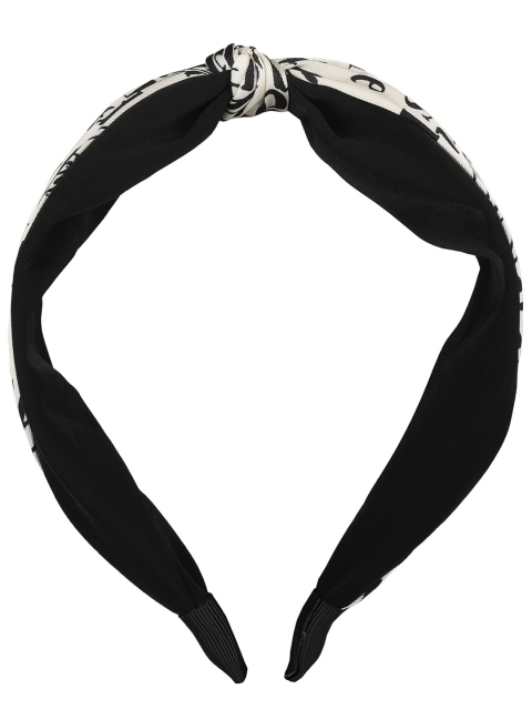 

Vembley Women Black & White Hairband