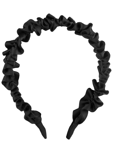 

Vembley Women Black Frill Hairband