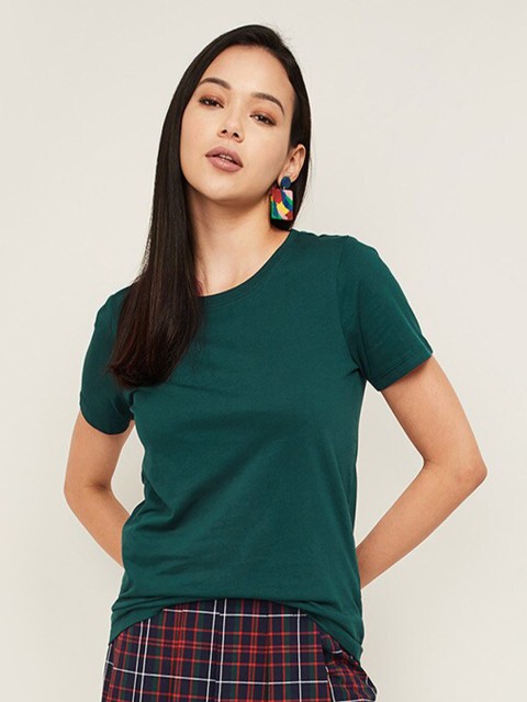 

Fame Forever by Lifestyle Green Regular Top