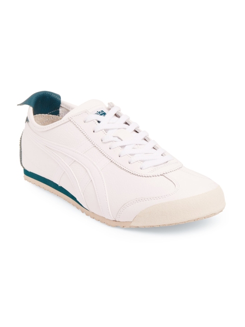 

Onitsuka Tiger Unisex White Colourblocked Driving Shoes