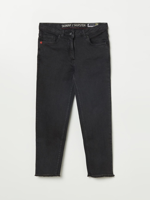 

Denimize by Fame Forever Girls Charcoal Skinny Fit Jeans
