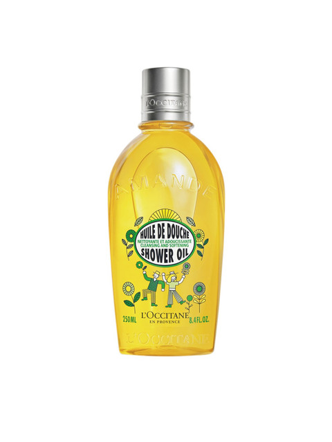 

LOccitane en Provence Almond Delicious Shower Oil - 250 ml, Transparent