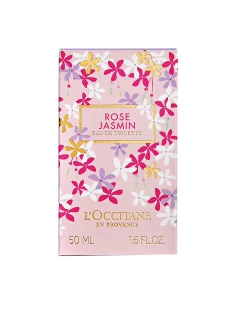 

LOccitane en Provence Rose Jasmine EDT - 50 ml, Transparent