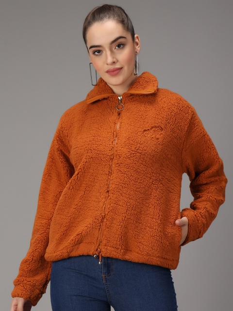 

ANTI CULTURE Women Rust Sweatshirt