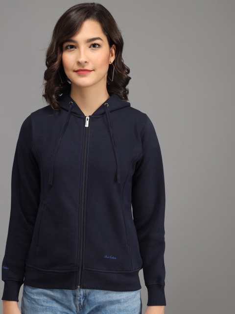 

ANTI CULTURE Women Navy Blue Sweatshirt