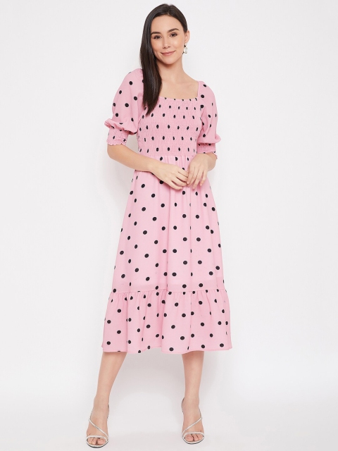 

Madame Pink Midi Dress