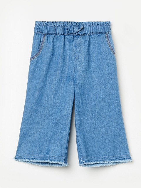 

Juniors by Lifestyle Girls Blue Low Distress Jeans