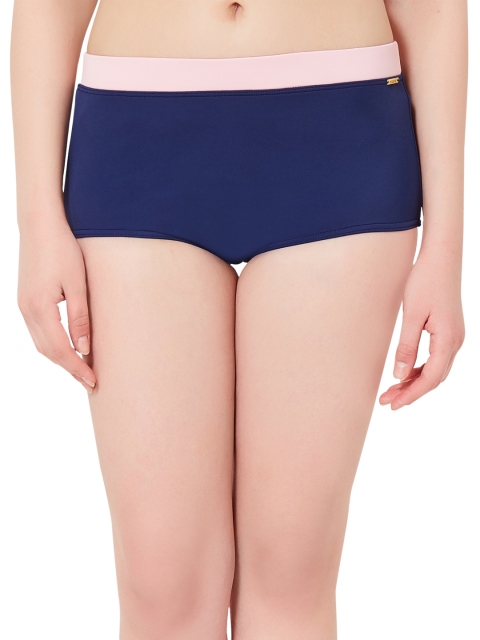 

Amante Women Navy Hipster Briefs SWB17609, Navy blue