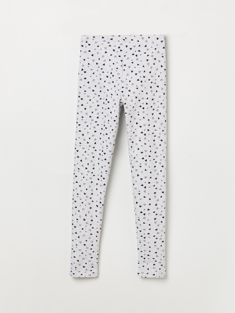 

Fame Forever by Lifestyle Girls Grey Melange Printed Trousers