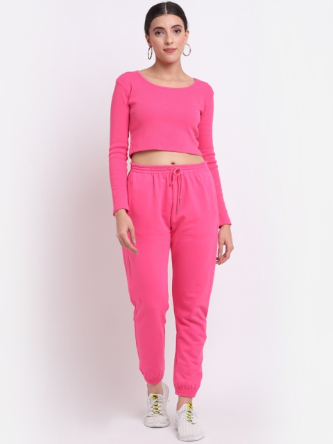 

THE UKKIYO LIFE Women Fuchsia Top with Trousers