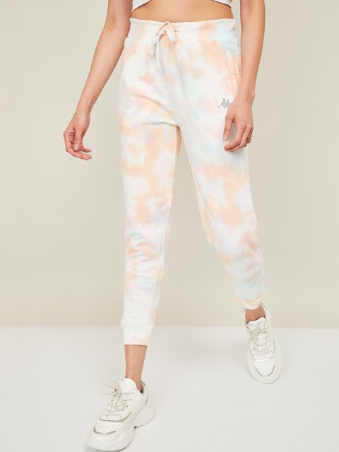 

Kappa Women Pink Cotton Printed Joggers