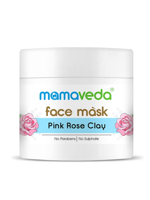 

Mamaveda Pink Rose Clay Face Mask - 100 g