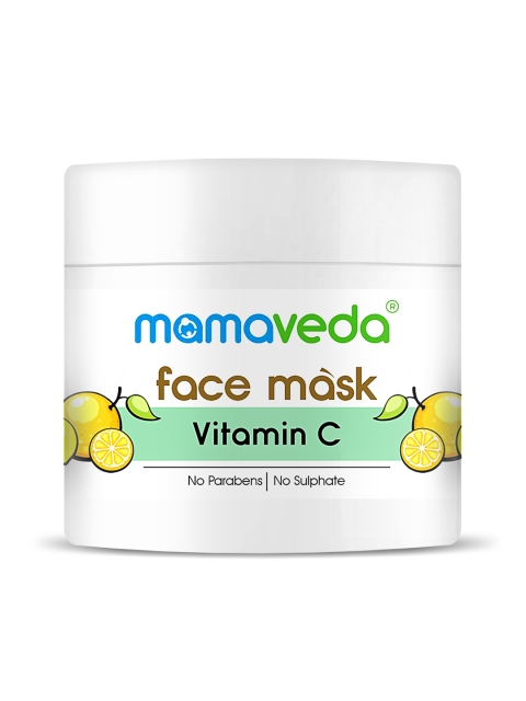 

Mamaveda Unisex Vitamin C Face mask 100 gm, Orange