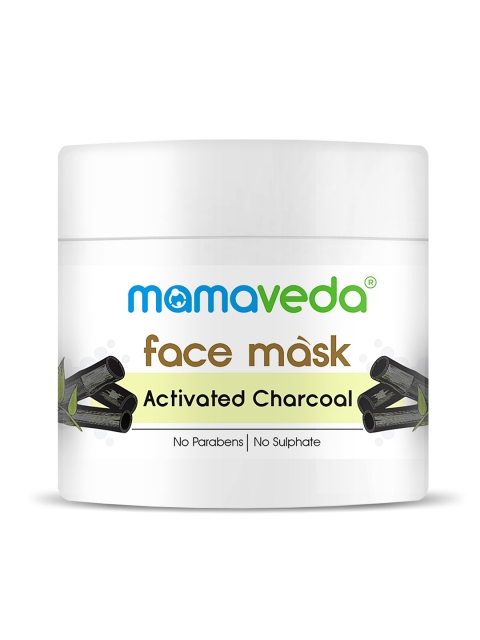 

Mamaveda Unisex Activated Charcoal Clay Face Mask 100 gm