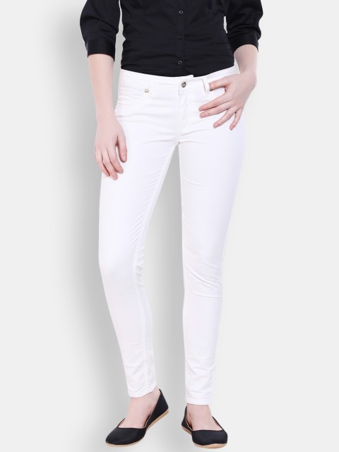 

Allen Solly Woman White Slim Fit Stretchable Jeans