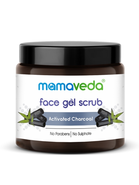 

Mamaveda Activated Charcoal Face Gel Scrub - 100 g