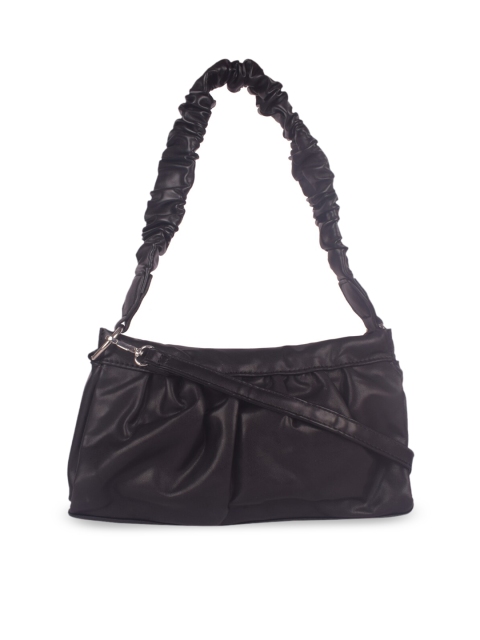

Bagkok Black PU Bowling Shoulder Bag