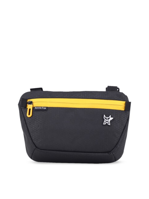 

Arctic Fox Yellow PU Structured Sling Bag with Tasselled