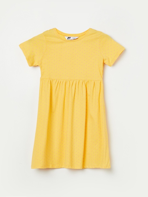 

Fame Forever by Lifestyle Yellow A-Line Dress