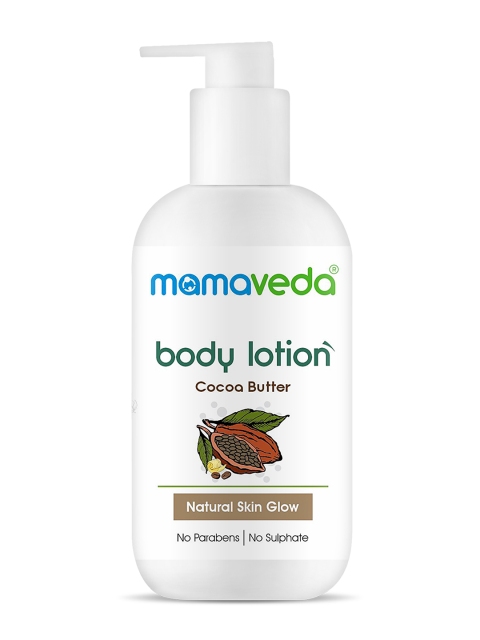 

Mamaveda Unisex Cocoa Butter Body Lotion, Brown