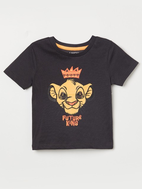 

Juniors by Lifestyle Boys Grey Printed T-shirt