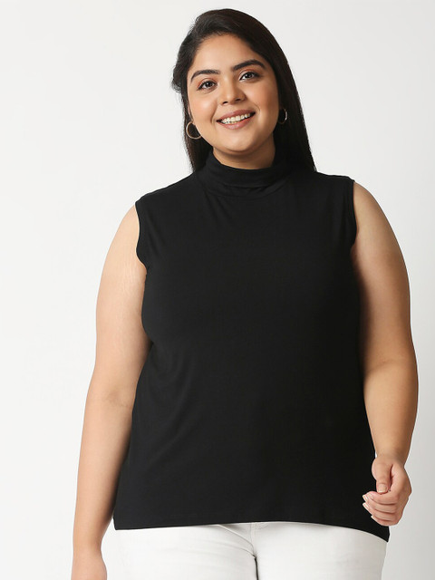 

20Dresses Women Black Pockets T-shirt