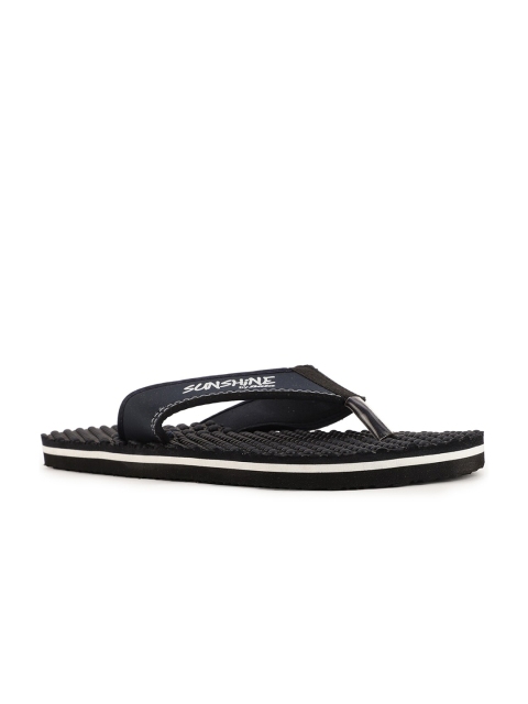 

Bata Men Blue & Black Thong Flip-Flops