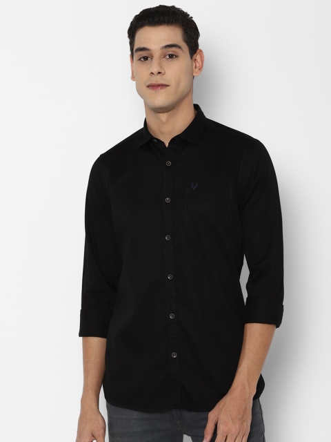 

Allen Solly Sport Men Black Opaque Casual Shirt