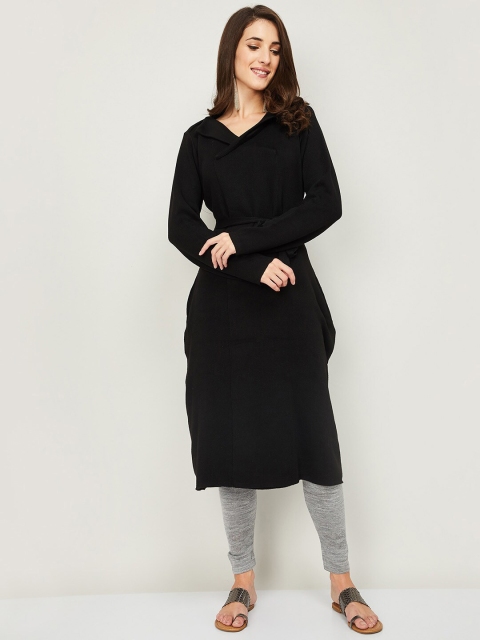 

Colour Me by Melange Black Tunic
