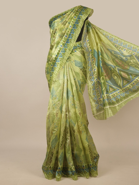 

Pothys Green & Blue Saree